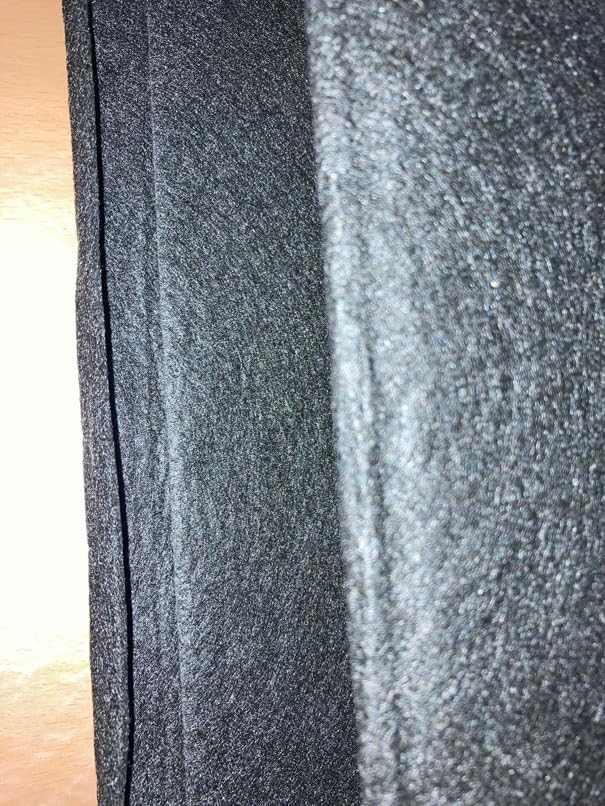 12x40 Inch Black Felt Planter Liner Roll Non-Woven Breathable Fabric Planter Basket Liner Reusable Coco Liner Alternative for Hanging Basket, Window Box, Raised Garden Bed, Indoor & Outdoor Planting customer photo 1