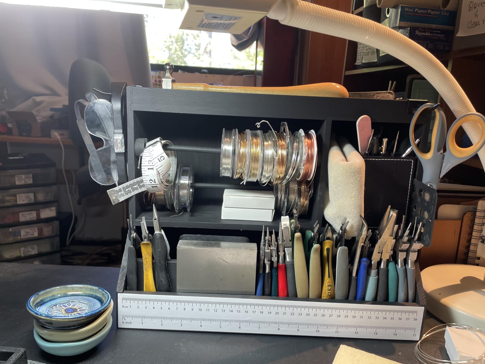 Ikee Design Jewelry Marking Craft Working Table Bench with Measurements customer photo 2