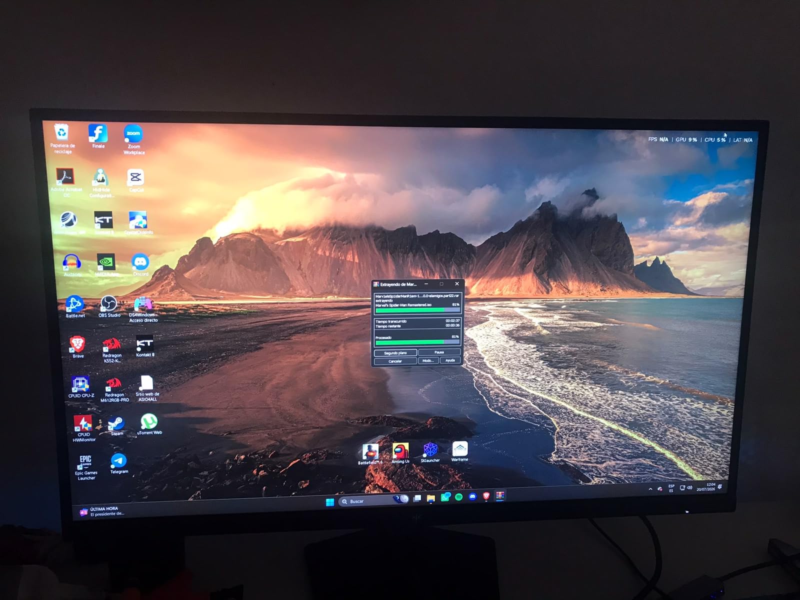 KTC 24.5 Inch 400Hz Gaming Monitor, 240Hz Monitor 1080P, Fast IPS, H25X7 | Adaptive Sync w/ 1ms, HDR 400, 128% sRGB, HDMI DisplayPort, 360Hz Monitors for Gamer, Tilt Adjustable, Eye Care, VESA Mount customer photo 1