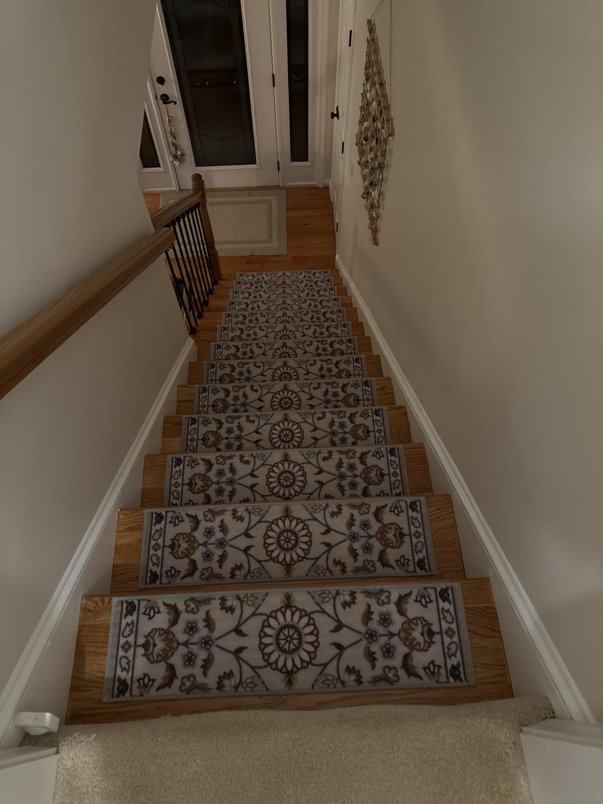 BEQHAUSE Stair Treads for Wooden Steps, 8