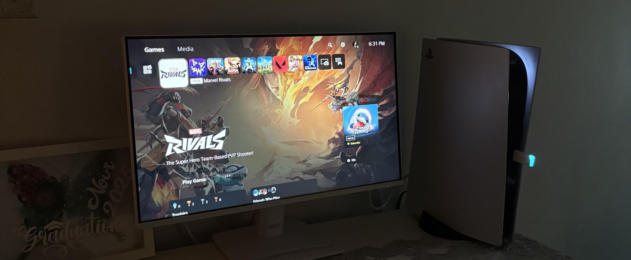 msi PRO MP251W E2 24.5-inch IPS 1920 x 1080 (FHD) Gaming Office Monitor, 120Hz, Adaptive-Synch, HDR Ready, HDMI, VGA Port, Display Port,VESA Mountable, Tilt, Speaker, 4-Side Slim Bezel,1ms, White customer photo 1