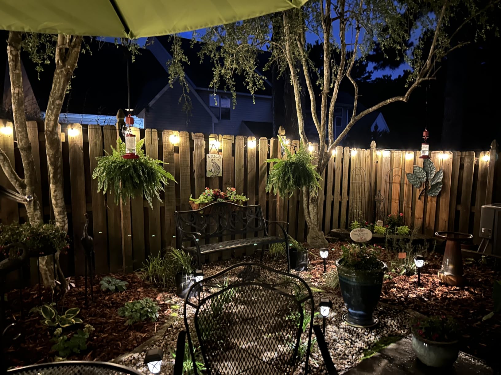 RTTY Outdoor String Lights LED Waterproof 100 FT, Patio Light for Outside | Commercial Grade Lighting, Shatterproof Connectable Hanging Lighting for Cafe, Bistro, Backyard, Balcony, Dimmable, 2700k customer photo 2