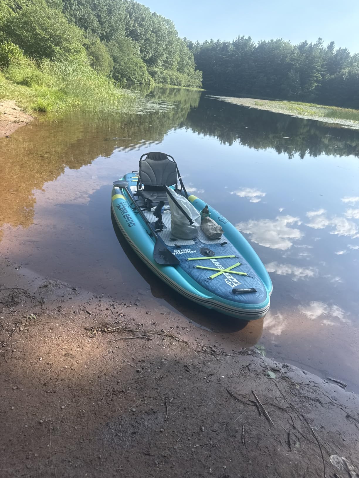 TIGERXBANG 11'x47''x8'' Inflatable Fishing Kayak, High-Performance Inflatable Kayak-Ideal for Water Fishing Activities, Equipped with Comfortable Seats and Camera Base Versatile Accessories customer photo 2