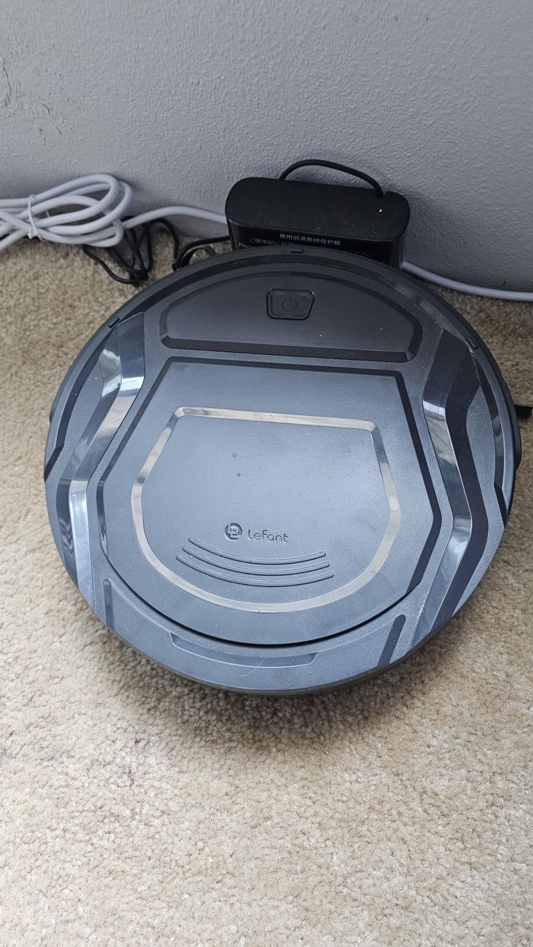 Lefant M210P Robot Vacuum Cleaner, 4000pa Suction, 200 Mins Runtime, Super Thin, Quiet, Self-Charging, Ideal for Pet Owners, Multi Surface Cleaning, APP/WiFi/Alexa Control, Gray customer photo 2