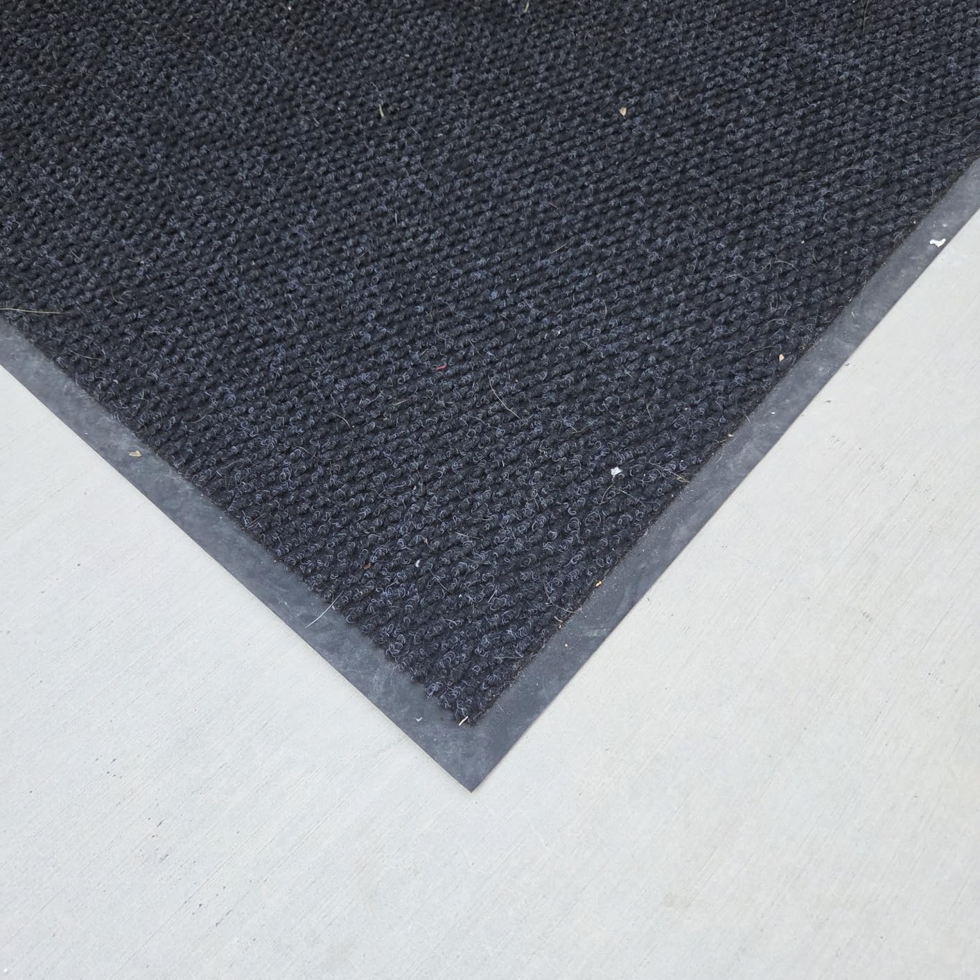 4ft x 6ft Commercial Front Door Mat, Heavy Duty Floor Mat | Outside Indoor Dirt Trapper Entrance Mat with Non-Slip Rubber Backing for Entryway, Garage, High-Traffic Areas Custom Size customer photo 1