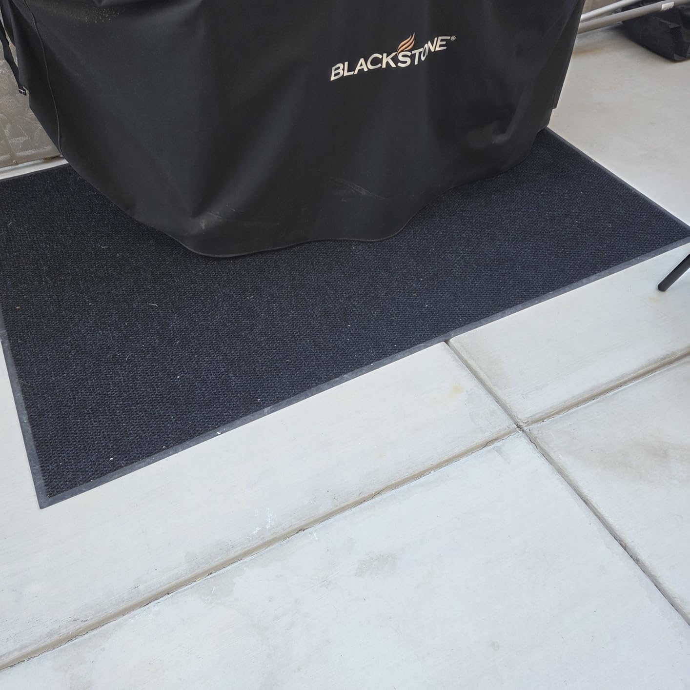 4ft x 6ft Commercial Front Door Mat, Heavy Duty Floor Mat | Outside Indoor Dirt Trapper Entrance Mat with Non-Slip Rubber Backing for Entryway, Garage, High-Traffic Areas Custom Size customer photo 2
