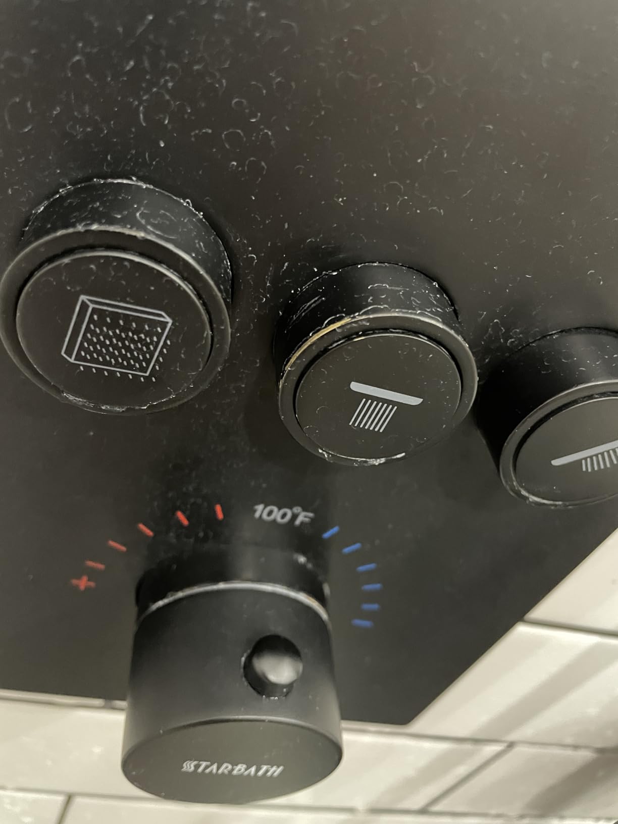 Thermostatic Shower System with Body Jets, STARBATH 12