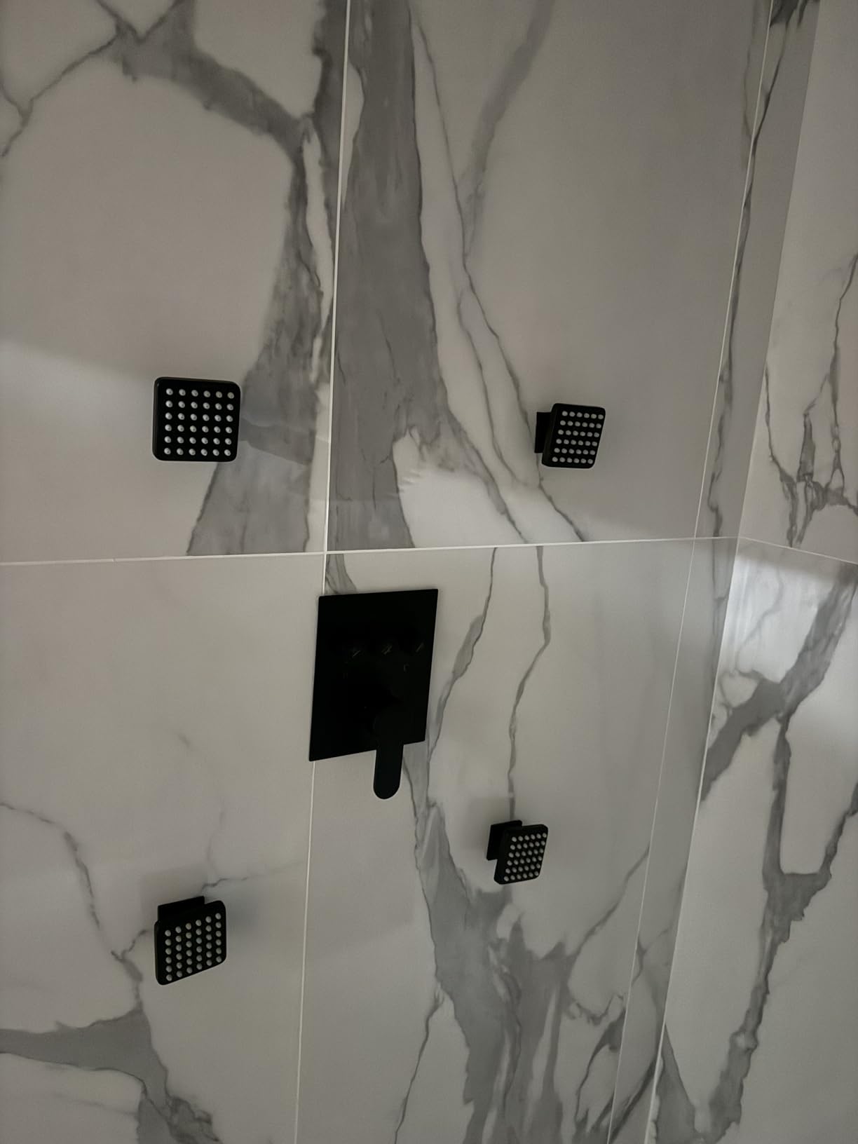 Thermostatic Shower System with Body Jets, STARBATH 12