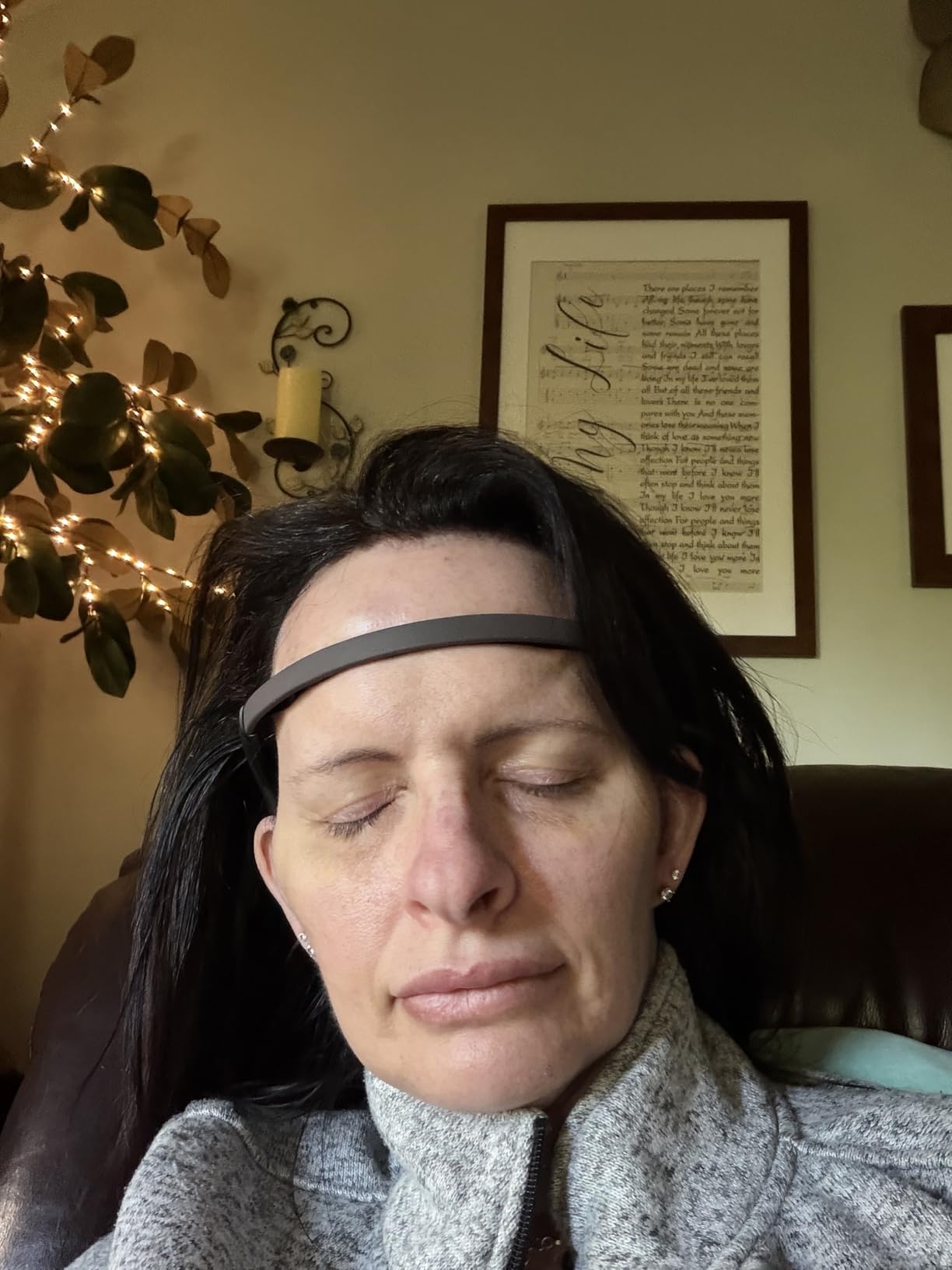MUSE 2: The Brain Sensing Headband - EEG MUSE Headband Meditation Tracker and Monitor - Multi Sensor Biofeedback Devices for Home Use with Responsive Sound Feedback Guidance - Neurofeedback Devices customer photo 2