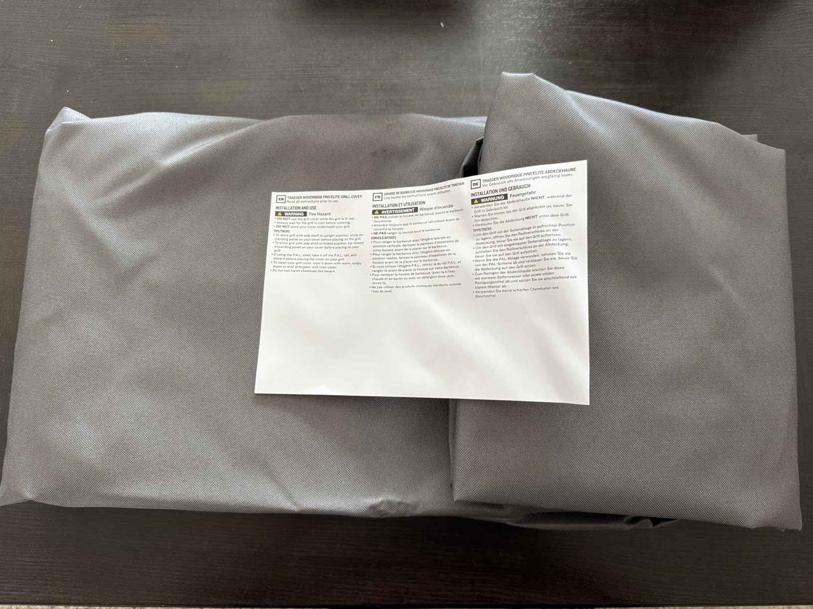 Traeger Grills BAC776 Full-Length All Weather Grill Cover Accessory - Woodridge Pro and Woodridge Elite customer photo 1