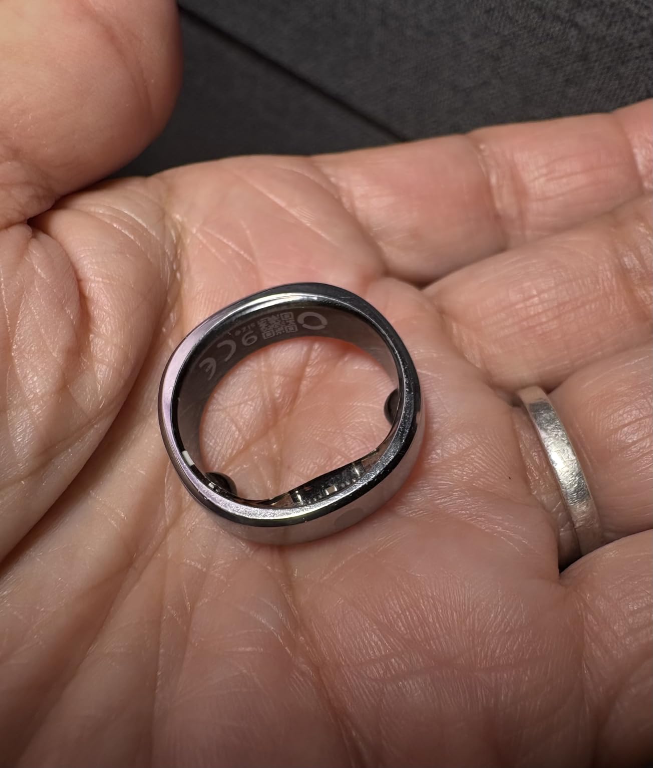 RingConn Gen 2 Air Ultra-Thin Smart Ring (Size 8, Galaxy Silver) | 10-Day Battery Life, Fitness/Sleep/Stress/HR Tracker, No App Fee for Standard Features customer photo 2