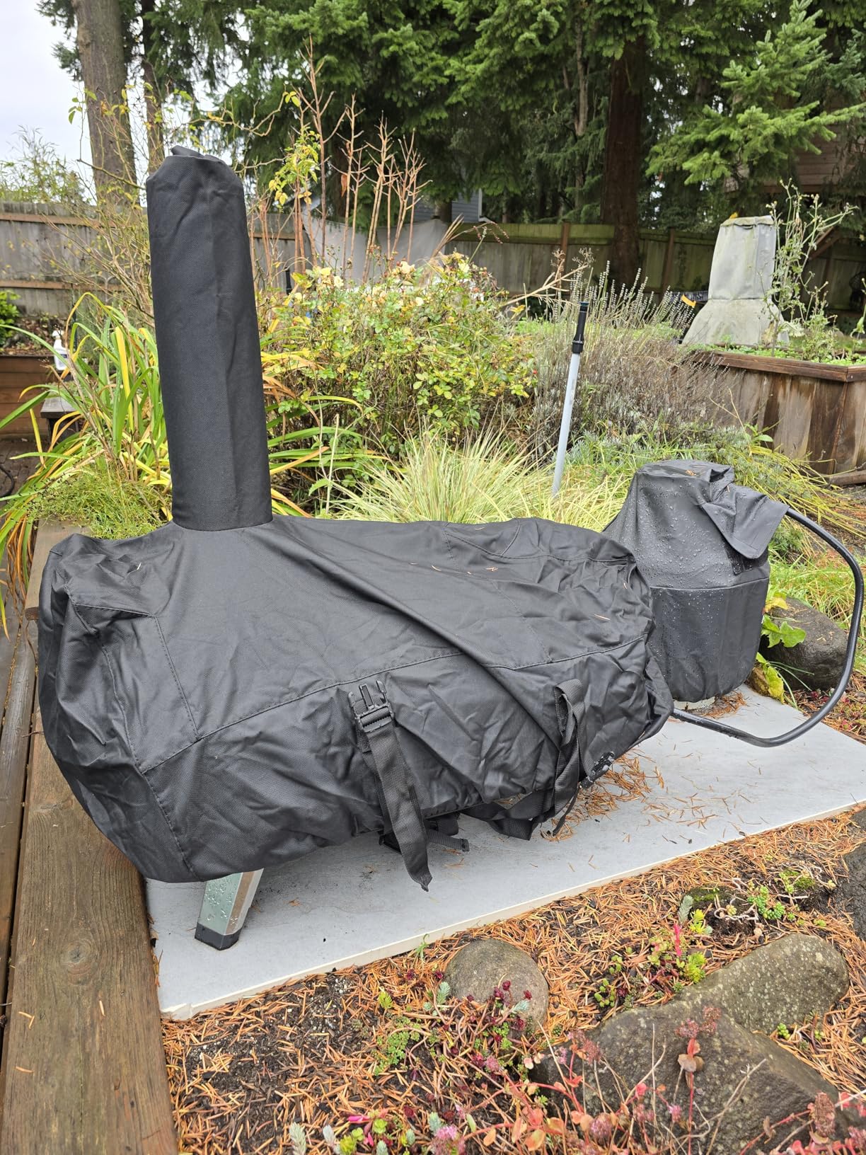 Cover for Ooni Karu 12 Pizza Oven, Carry Cover with Chimney Bag | Heavy Duty, Waterproof, Pizza Oven Covers, Cover for Ooni Karu Pizza Oven 12 Inch customer photo 1