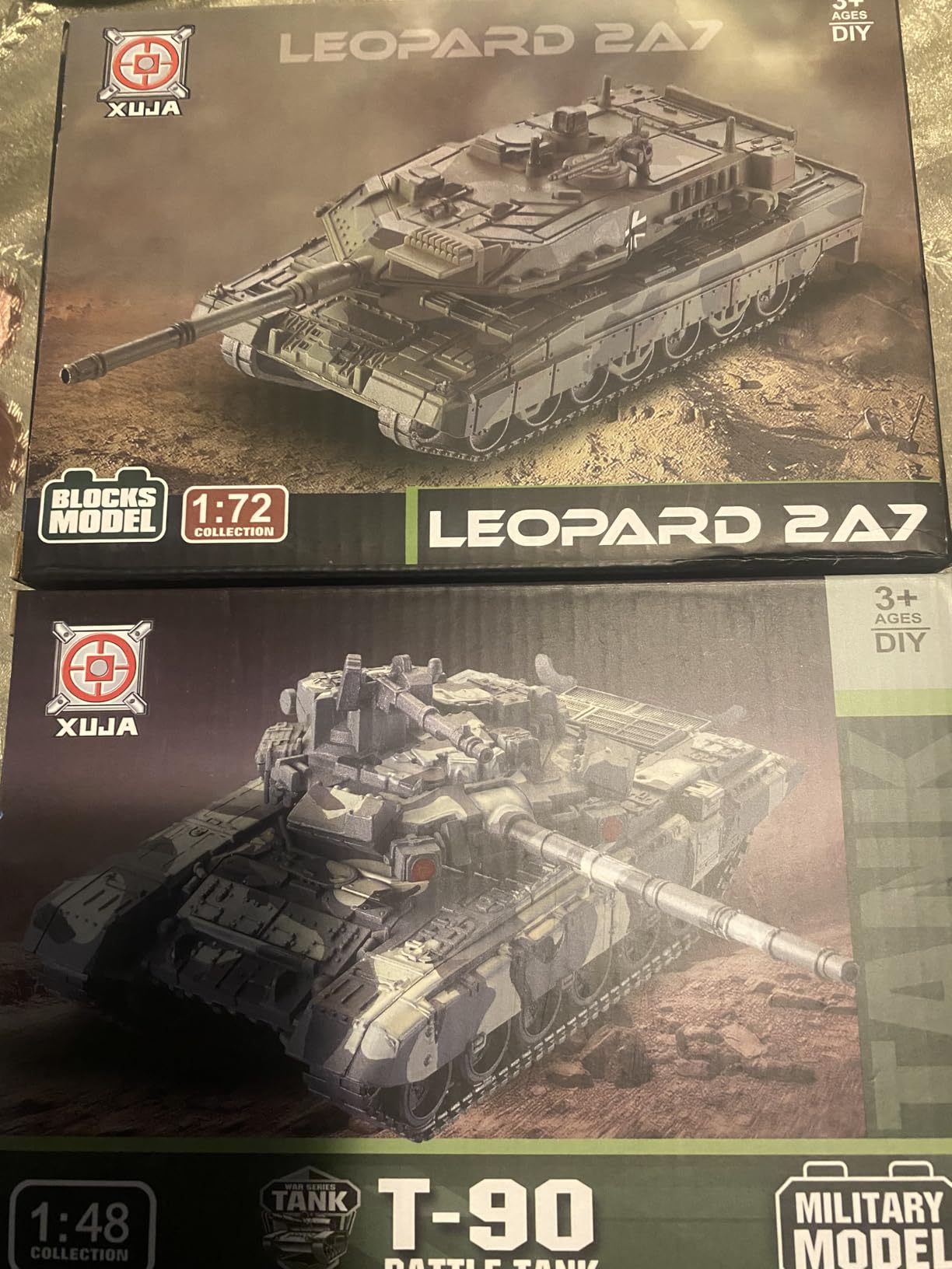 SEBUNAS 1/72 Scale Leopard 2A7 Military Tank Quick Build Model customer photo 2