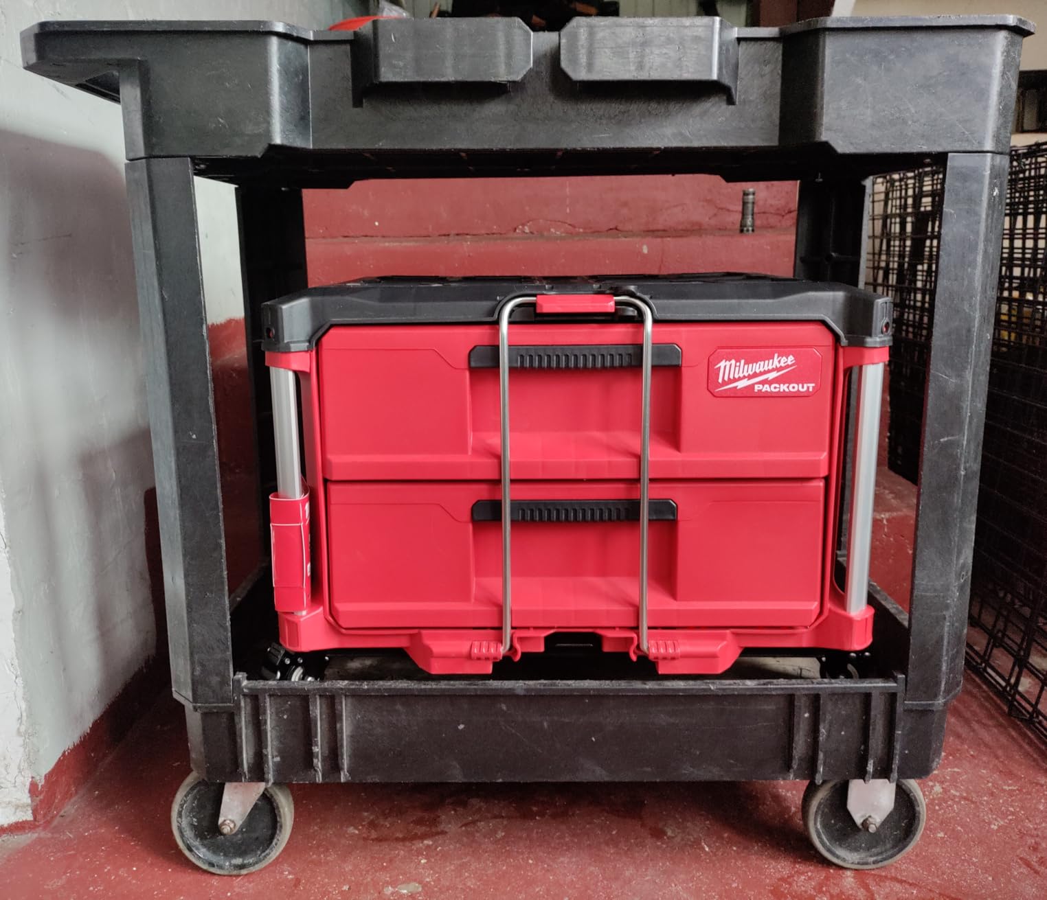 Heavy Duty Tool Box Dolly Compatible with Suitable for Waukee Packing Toolbox compatible carts Load-Bearing Capacity Up to 300lb customer photo 2