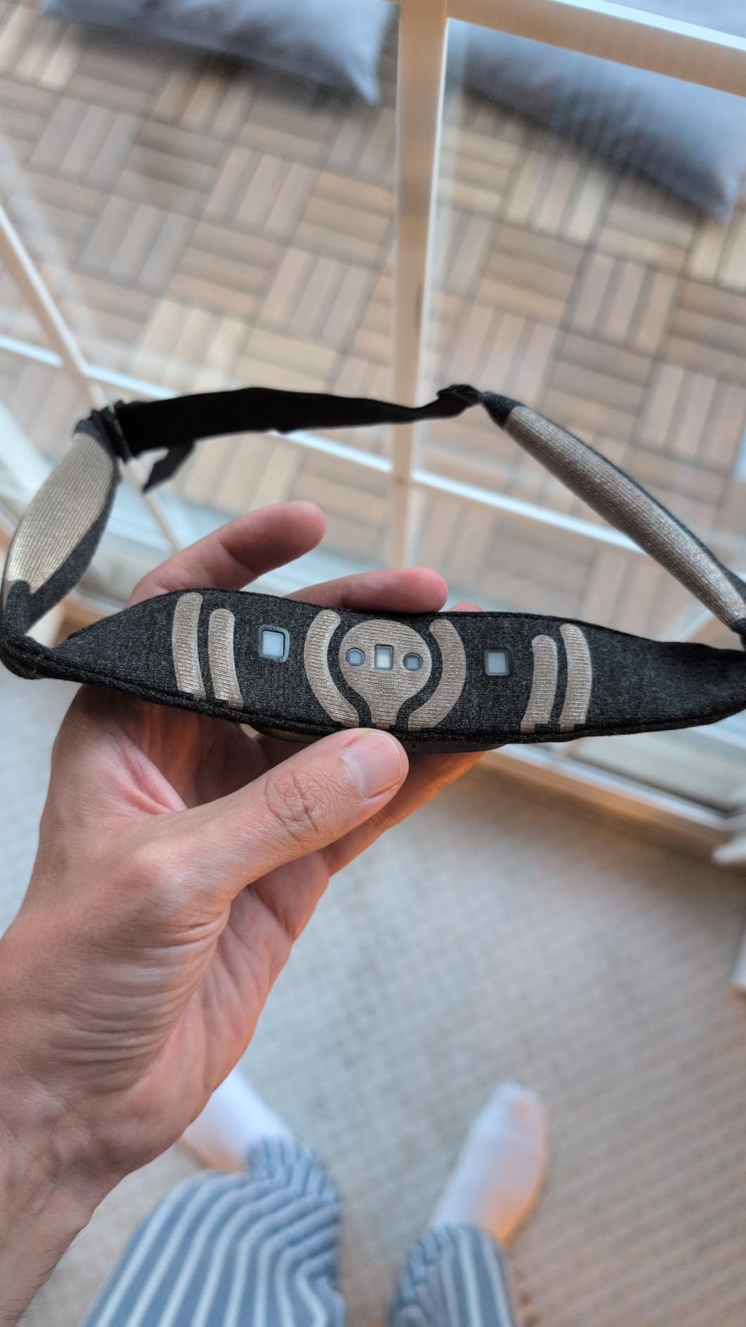 Muse S Athena: The Brain Sensing Headband - Deep Sleep Boost, Sleep Assist and Tracking - Neurofeedback Devices for Meditation Tracking & Monitoring with EEG and fNIRS Sensors - Carbon (Dark Grey) customer photo 2