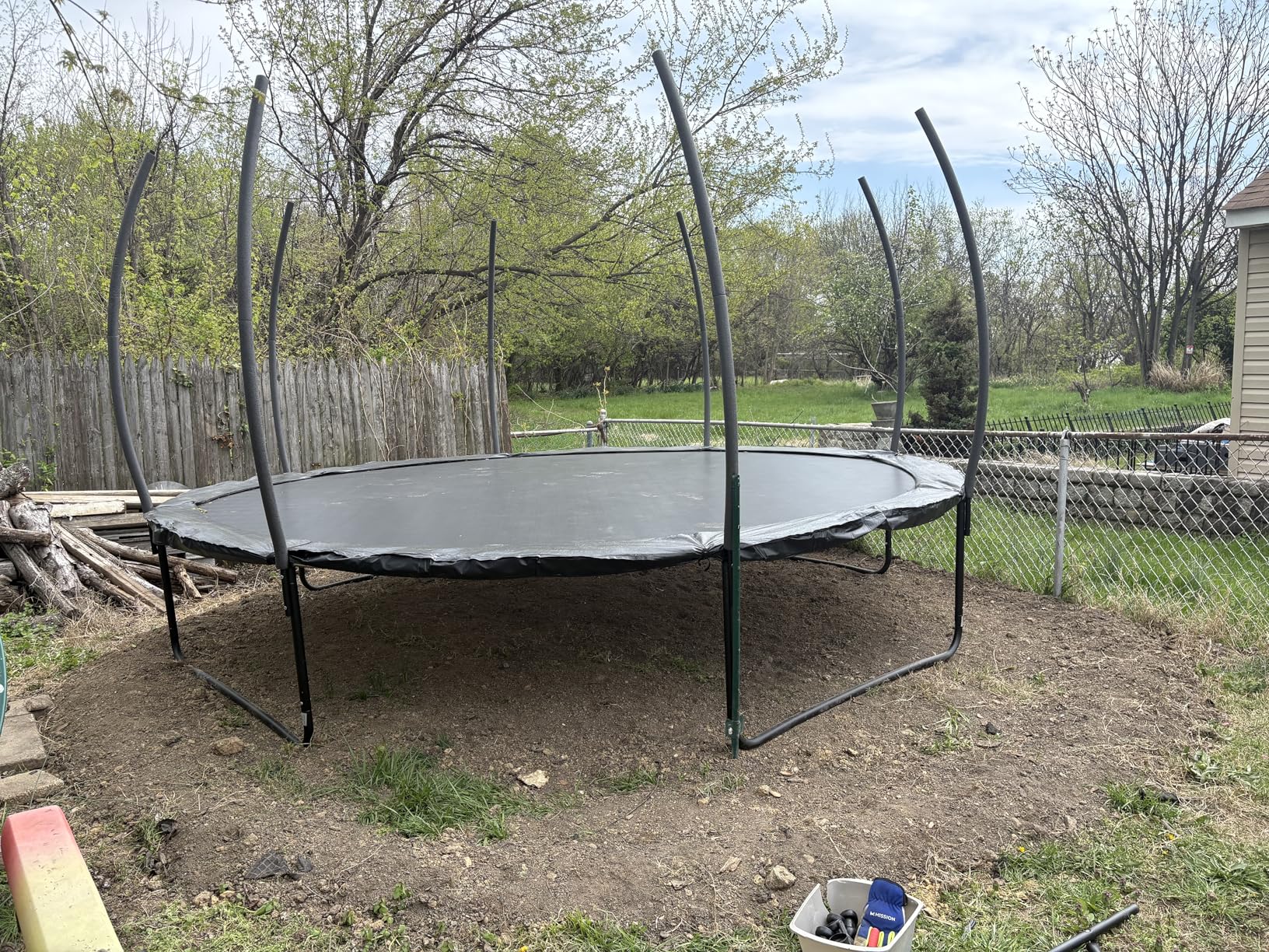 ALTLER Trampoline 12FT 14FT Enclosure Net Outdoor Jump for Kids and Adults Round ASTM Approved Heavy-Duty Bounce Mat with Enhanced Weight Capacity customer photo 2