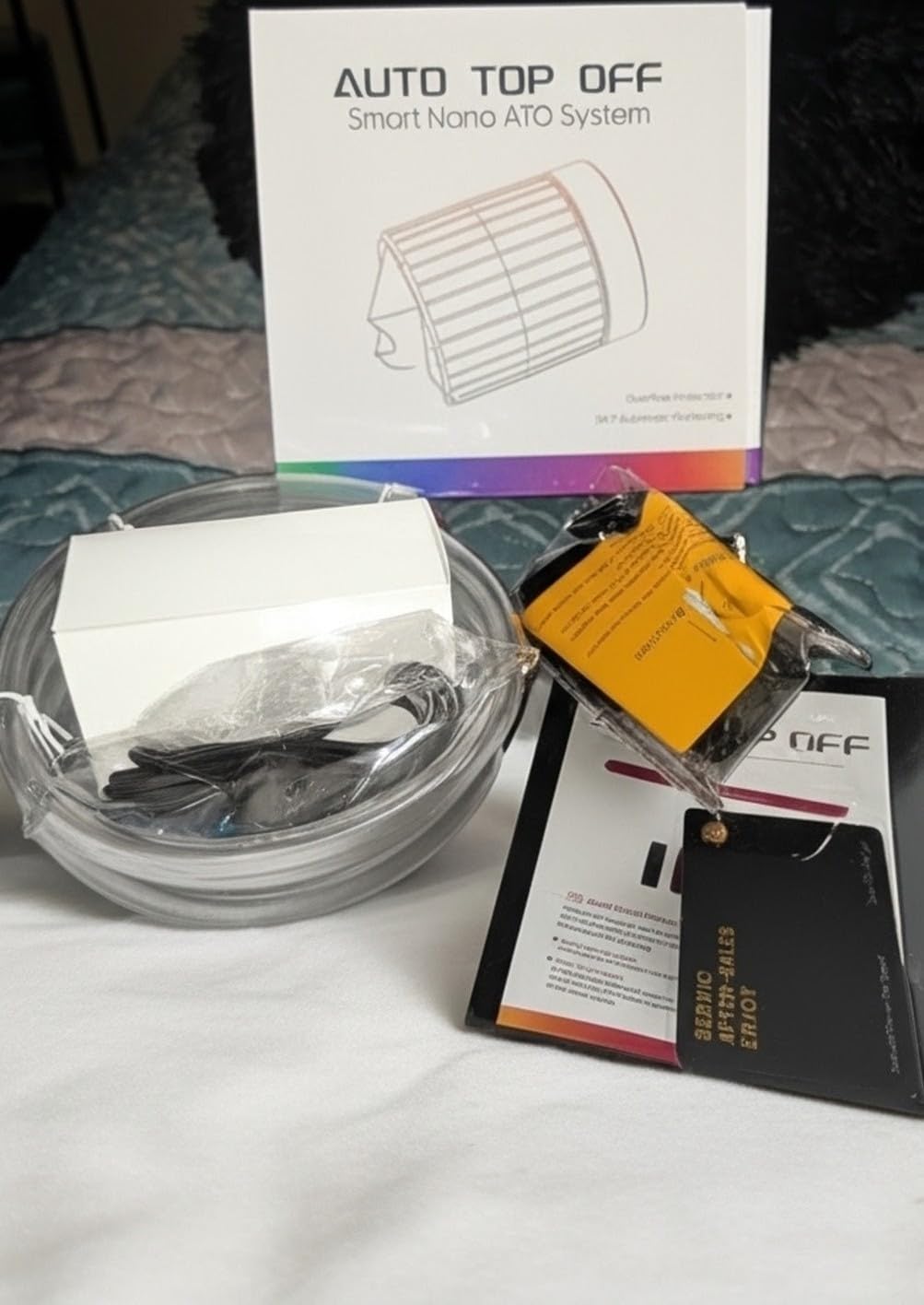 Auto Top Off System ATO Saltwater Aquarium,Water Top Off System for Aquarium,Reef Tank＆Fish Tank- Blue customer photo 1