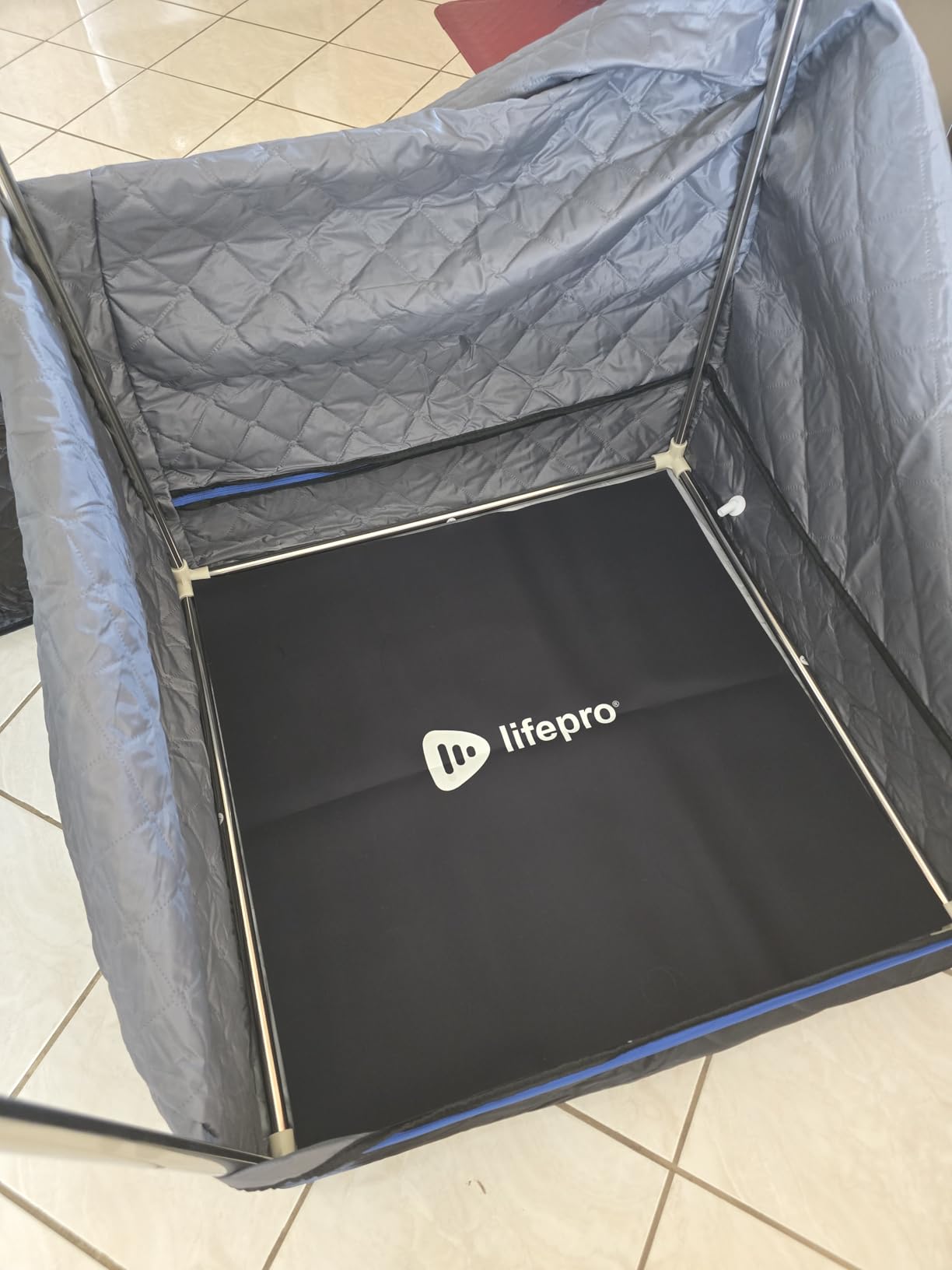 LifePro Revivify Mini Portable Sauna for Home - Infrared Steam Sauna Tent with 2.6L Steamer & 6 Essential Oils, Adjustable Heat Levels App Control customer photo 2