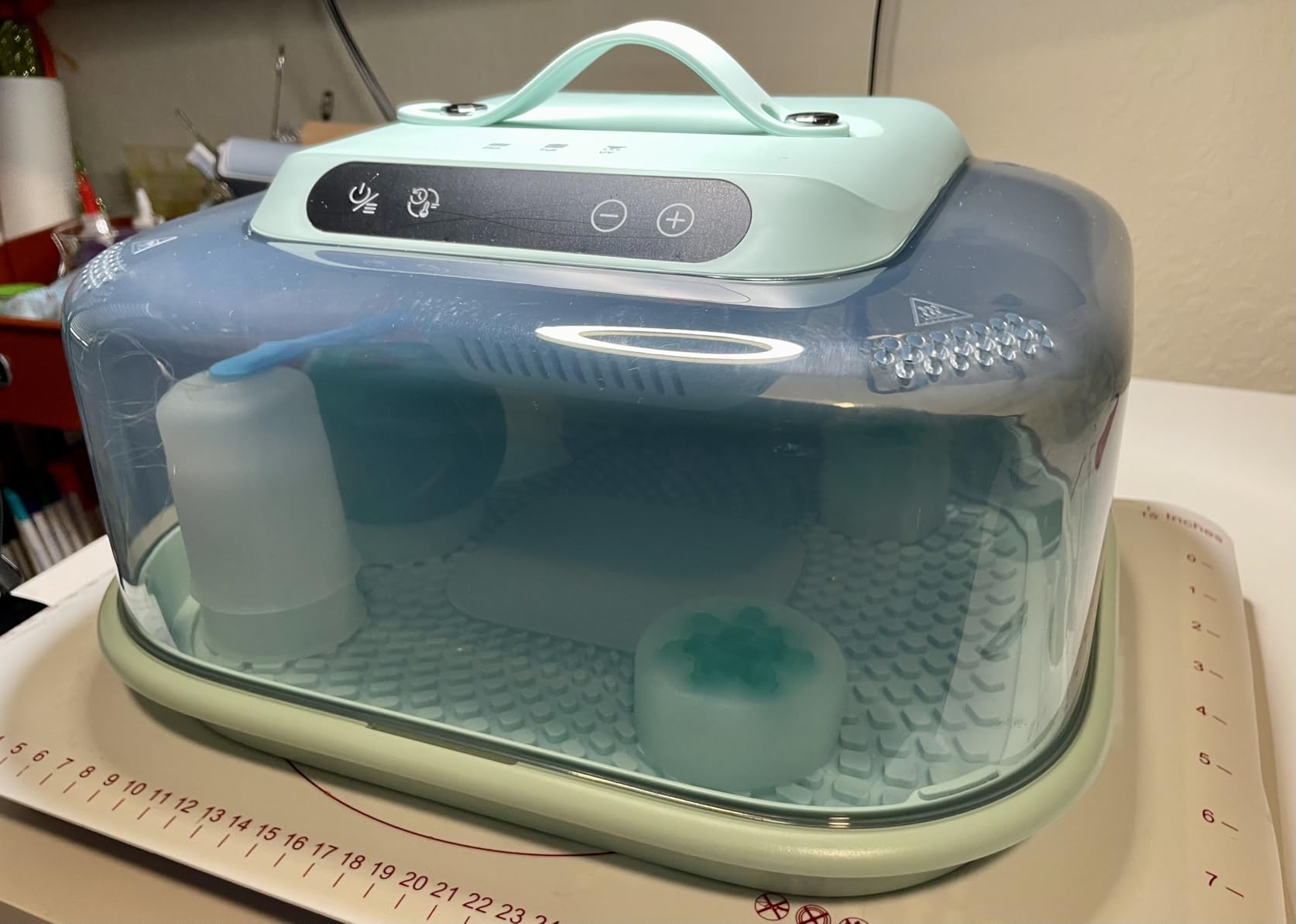 Resiners Resin Curing Machine G3 with UV Resin Light, 2H/1Min Fast Curing, Silicone Mat Included, Deformation-Resistant Reversible Base, Resin Dryer for Epoxy Mold Casting, Jewelry Making, DIY Decor customer photo 1