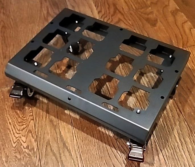 Heavy Duty Tool Box Dolly Compatible with Mil.waukee Packout Toolbox,350lbs Capacity,No Drilling Required,Thickened and Enlarged Carbon Steel Frame and Larger Wheels with Braking System customer photo 1