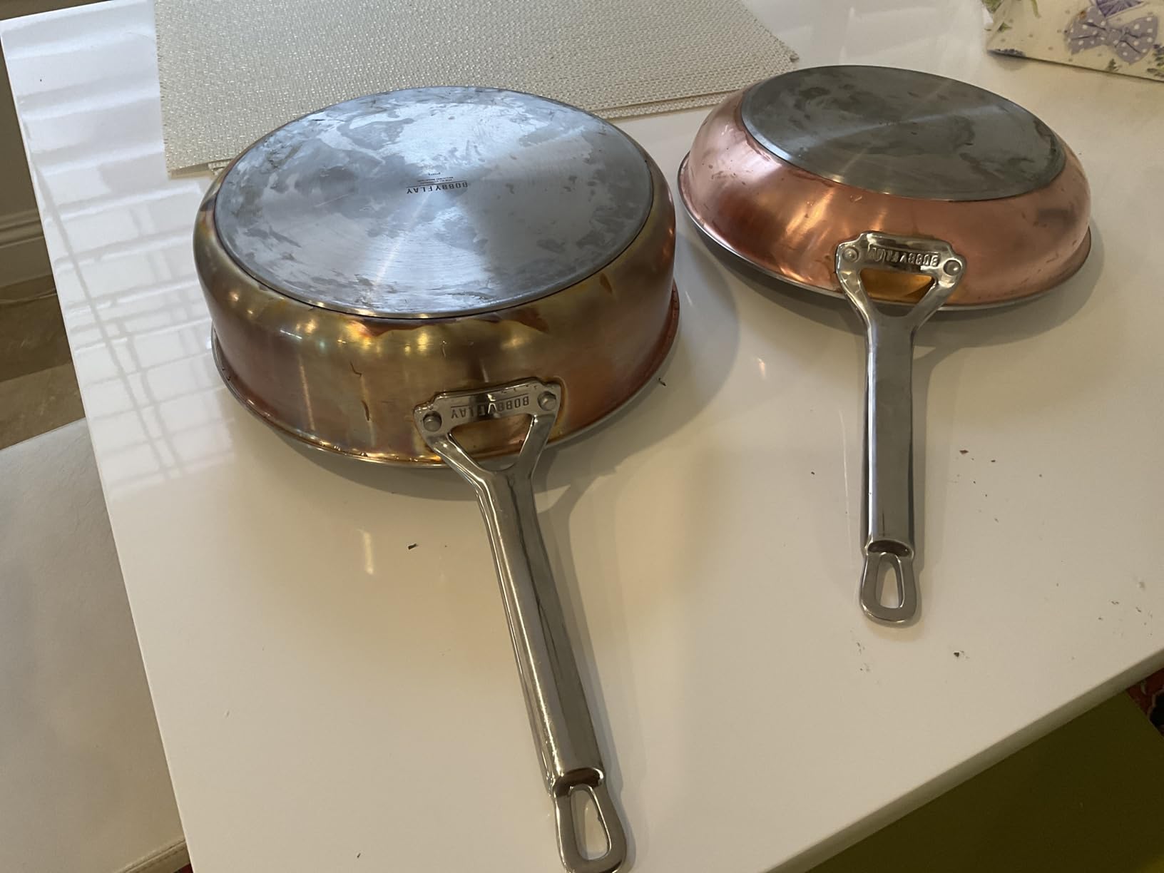 GreenPan x Bobby Flay 8 Piece Copper Clad Pots & Pans, Induction Ready Cookware, Stainless Steel Base & Interior customer photo 2