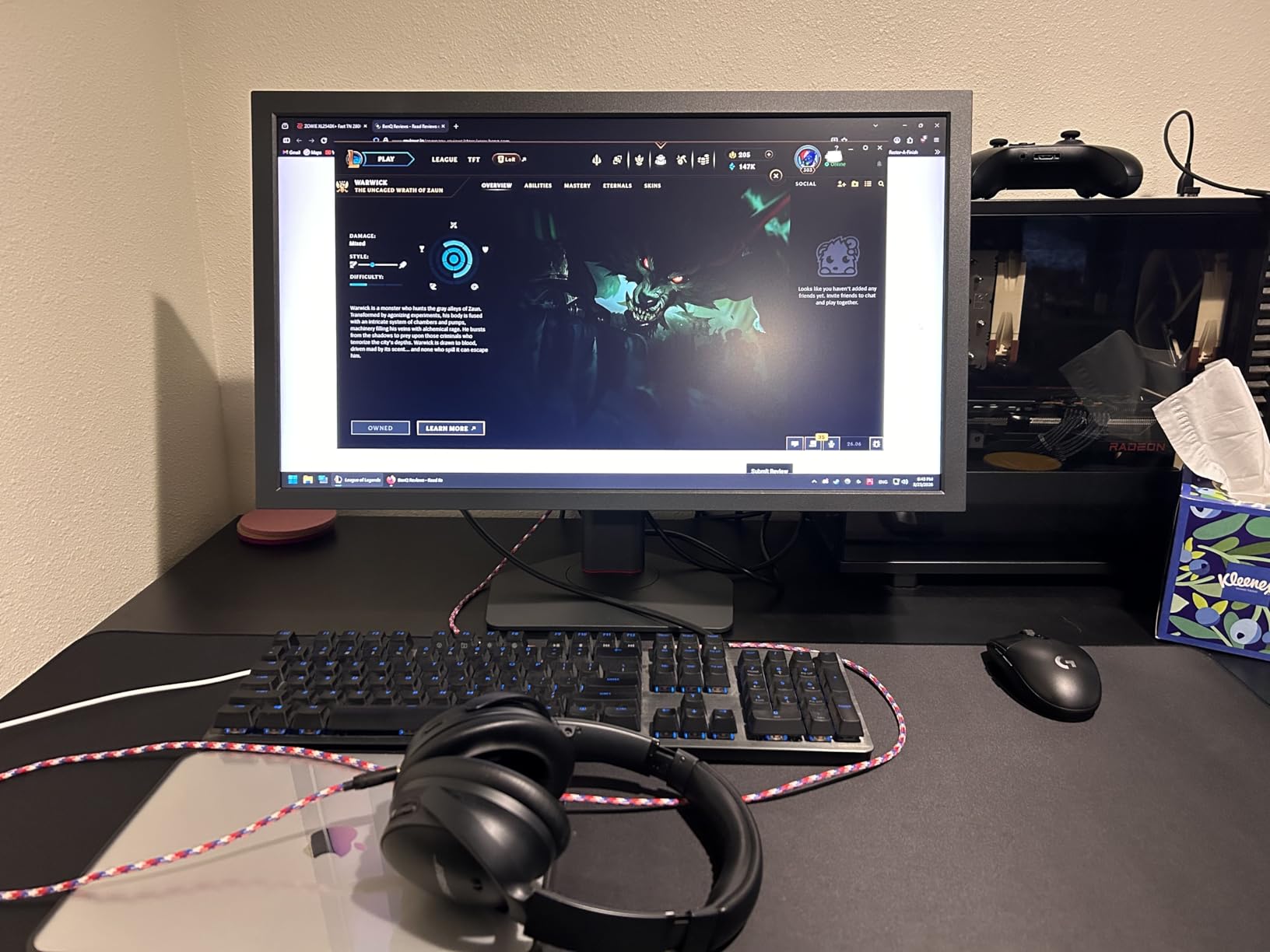 BenQ Zowie XL2540X+ 24.1 280Hz Fast TN Gaming Monitor for Esports | 280Hz, Fast TN Panel, XL Setting to Share, Black eQualizer, Color Vibrance, S Switch, Shielding Hood customer photo 2