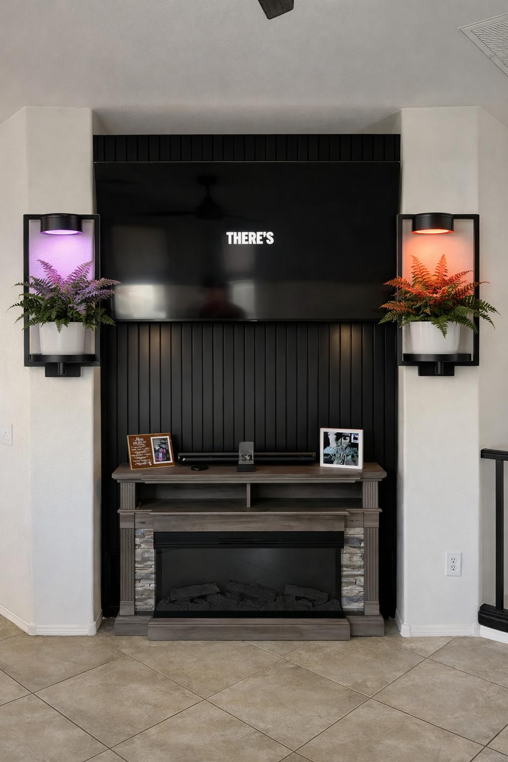 Fireplace TV Stand for TVs up to 65