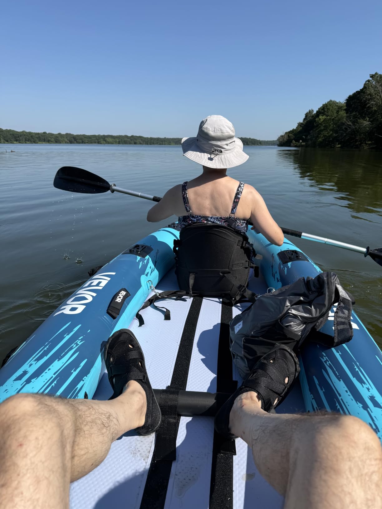 VEVOR 2-Person Inflatable Kayak, 14'4