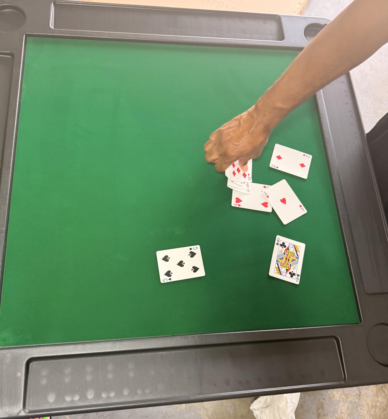 Folding Card Table, 35.4