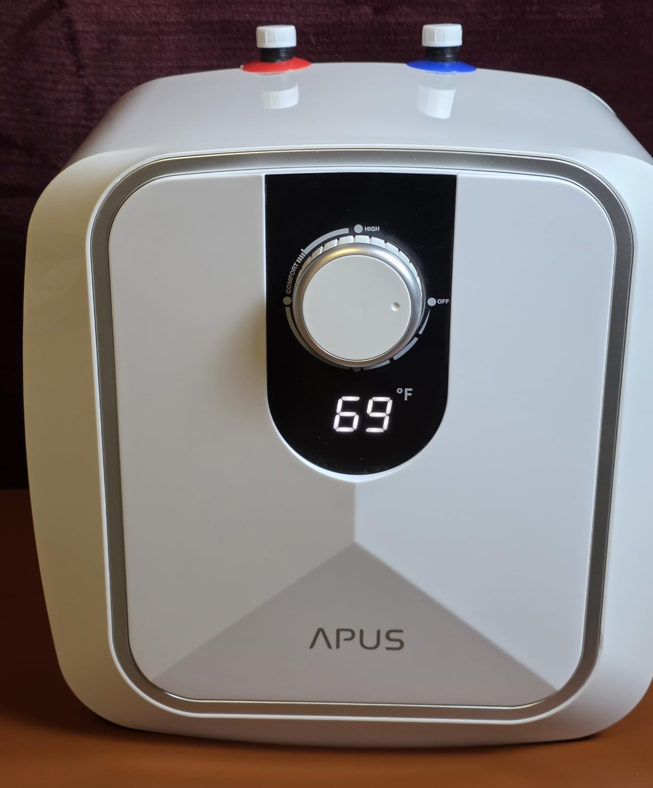 APUS 27kW Electric Tankless Water Heater, 240V, Up to 6.5 GPM, 3s Instant | Whole Home 3-4 Points Supply, LED Display, 86-140°F, Self-Modulating, Compact Design, 99.8% Thermal Efficiency customer photo 2