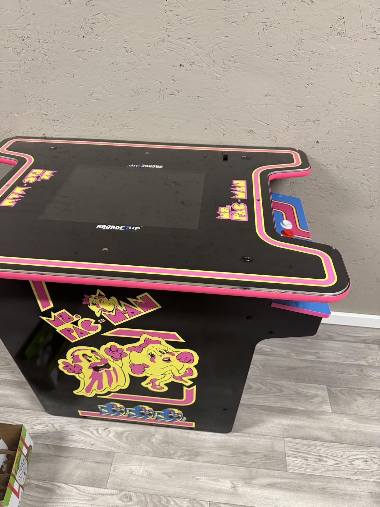 Arcade1Up Ms.PAC-MAN Arcade Cocktail Table, Built for Your Home customer photo 2