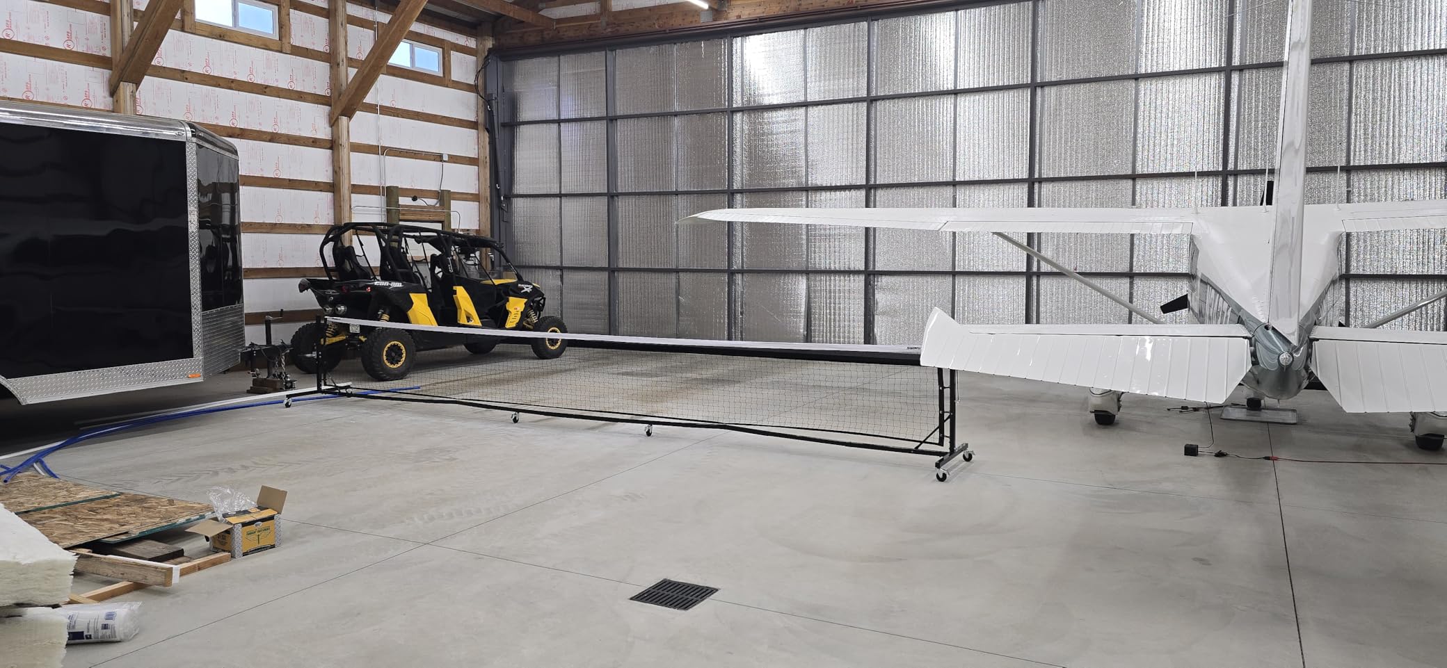 Pro Pickleball Net with Wheels, Hand Crank Tension System, 22ft Tournament IFP Regulation Size, Heavy Duty Frame, Anti-Sag, Locking Wheels, Perfect for Outdoor Court & Indoor Gym customer photo 2