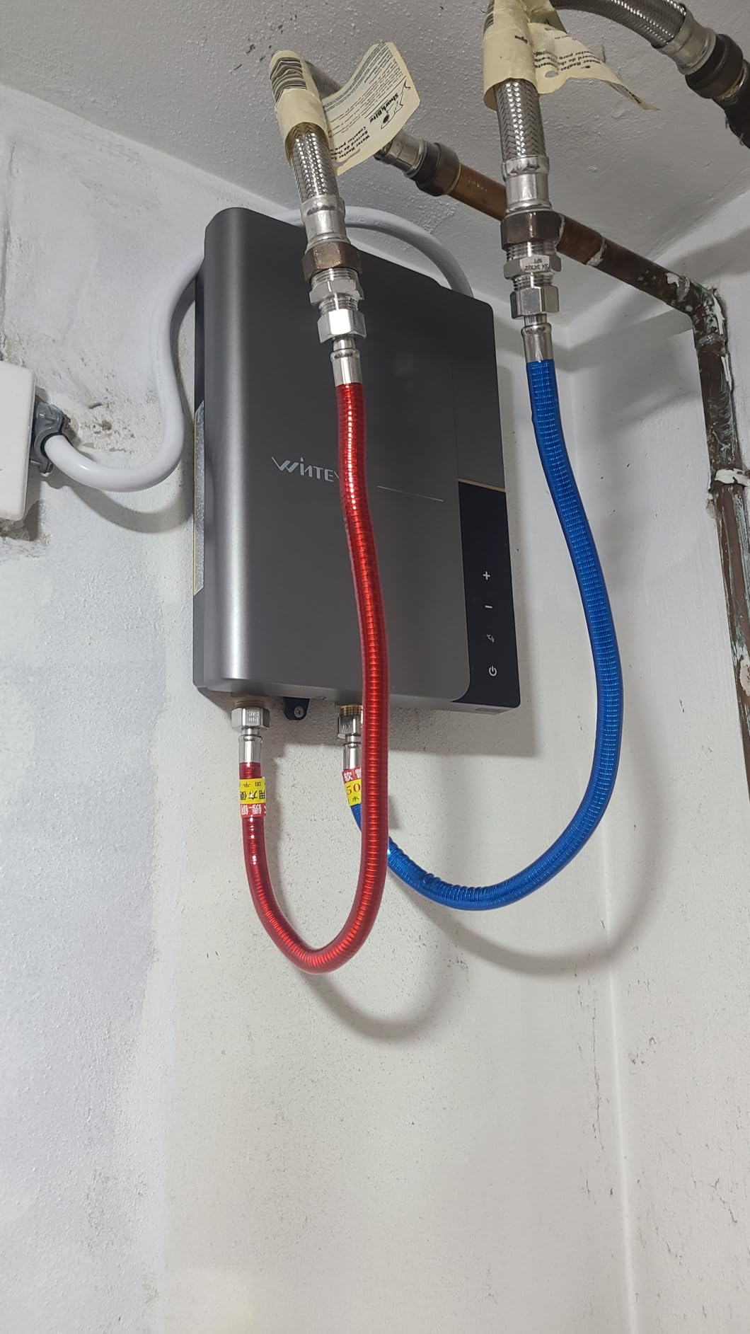 27kW 240V Tankless Water Heater Electric Whole House, Up to 6.3 GPM | Instant Endless Hot Water, ETL Certified, Whole House Use, Self-Modulating Energy Saving customer photo 1
