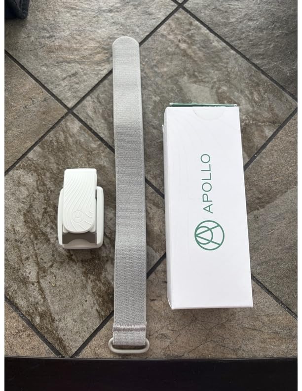 Apollo Neuro Wearable & 12-Month SmartVibes AI Membership - Sleep Aid & Stress Relief Device (Glacier) customer photo 2