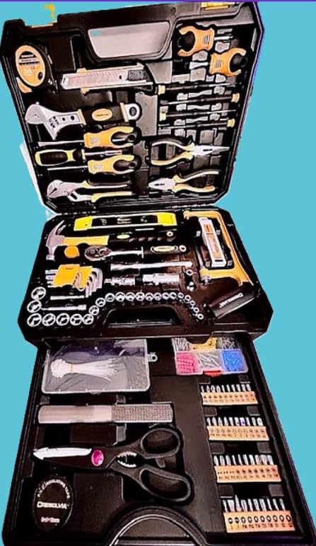 328 Piece Tool Kit for Home, Hand Repair Tool Set, Toolbox Storage Case with Drawer, General Household/Auto Tool Kit, Perfect for Homeowner, DIY, Handyman customer photo 1
