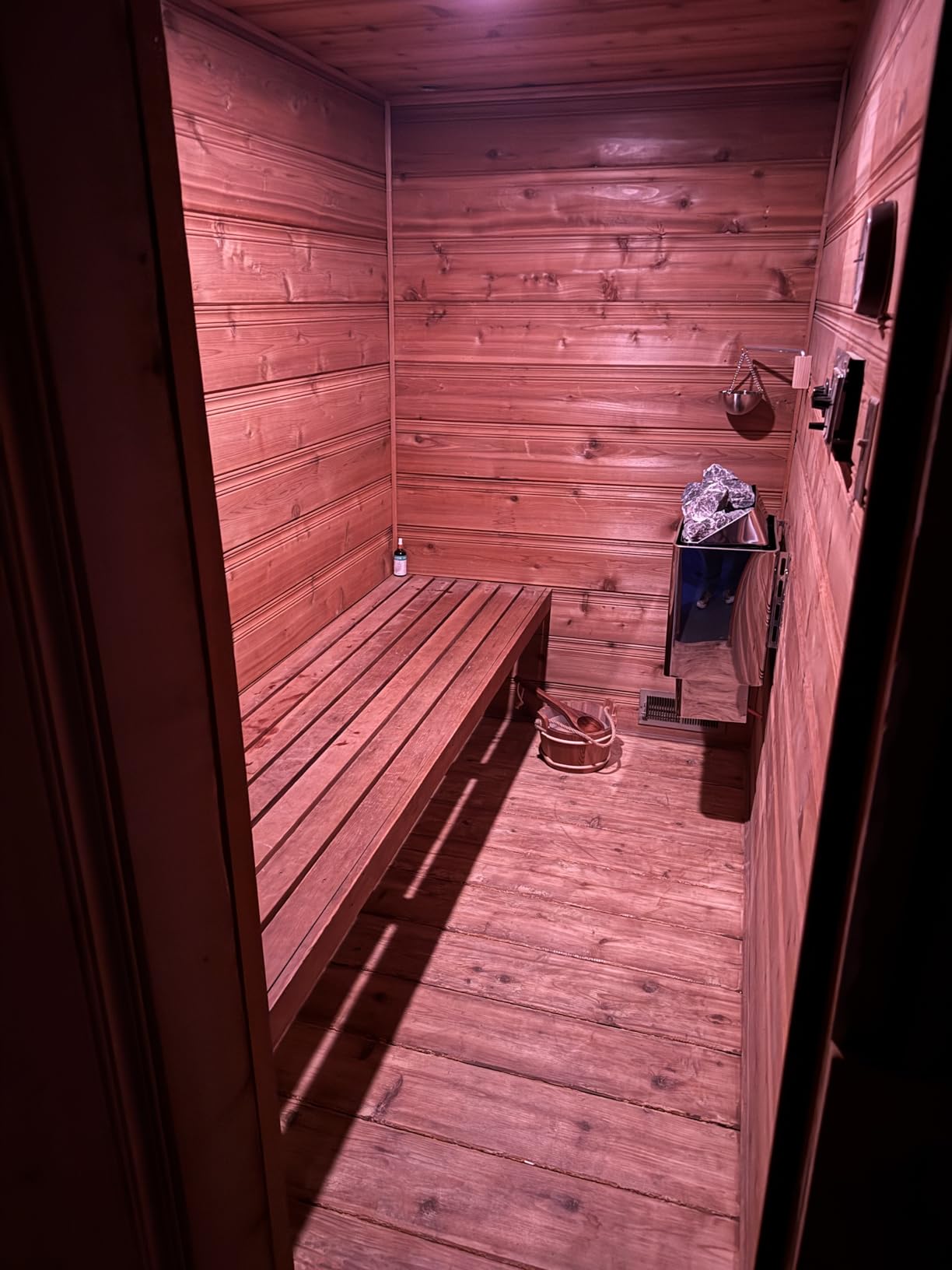 VEVOR Sauna Heater, 6KW 240V Electric Sauna Stove, Dry Steam Bath Saunas Stove with Pre-Drilled Bracket, Fit 176.5 to 317.8 CU.FT Saunas Rooms customer photo 1