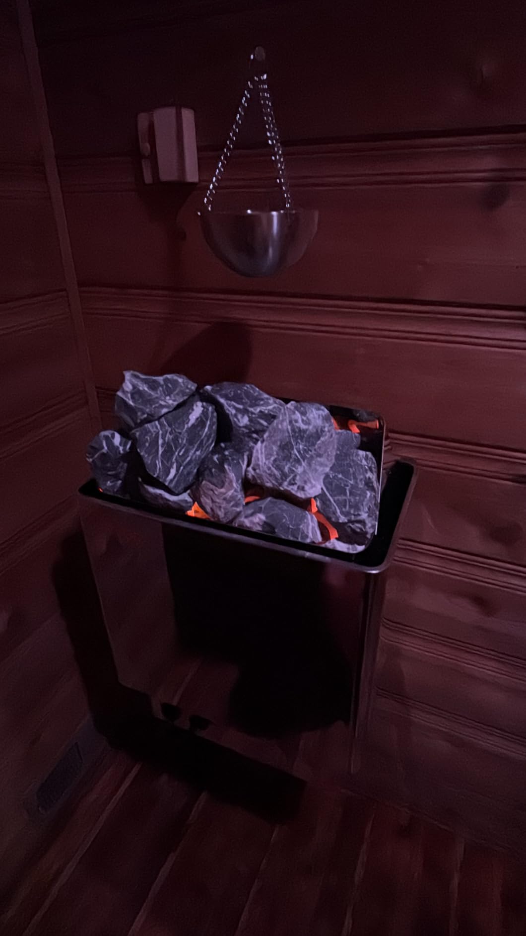VEVOR Sauna Heater, 6KW 240V Electric Sauna Stove, Dry Steam Bath Saunas Stove with Pre-Drilled Bracket, Fit 176.5 to 317.8 CU.FT Saunas Rooms customer photo 2