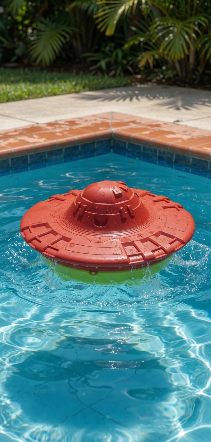 Pool Alarm with Indoor Receiver, 110dB Ultra Loud Floating Alarm for Inground & Above Ground Pools, Adjustable Sensitivity for Backyard Water Safety with Children & Pets, Navy-Mint customer photo 2