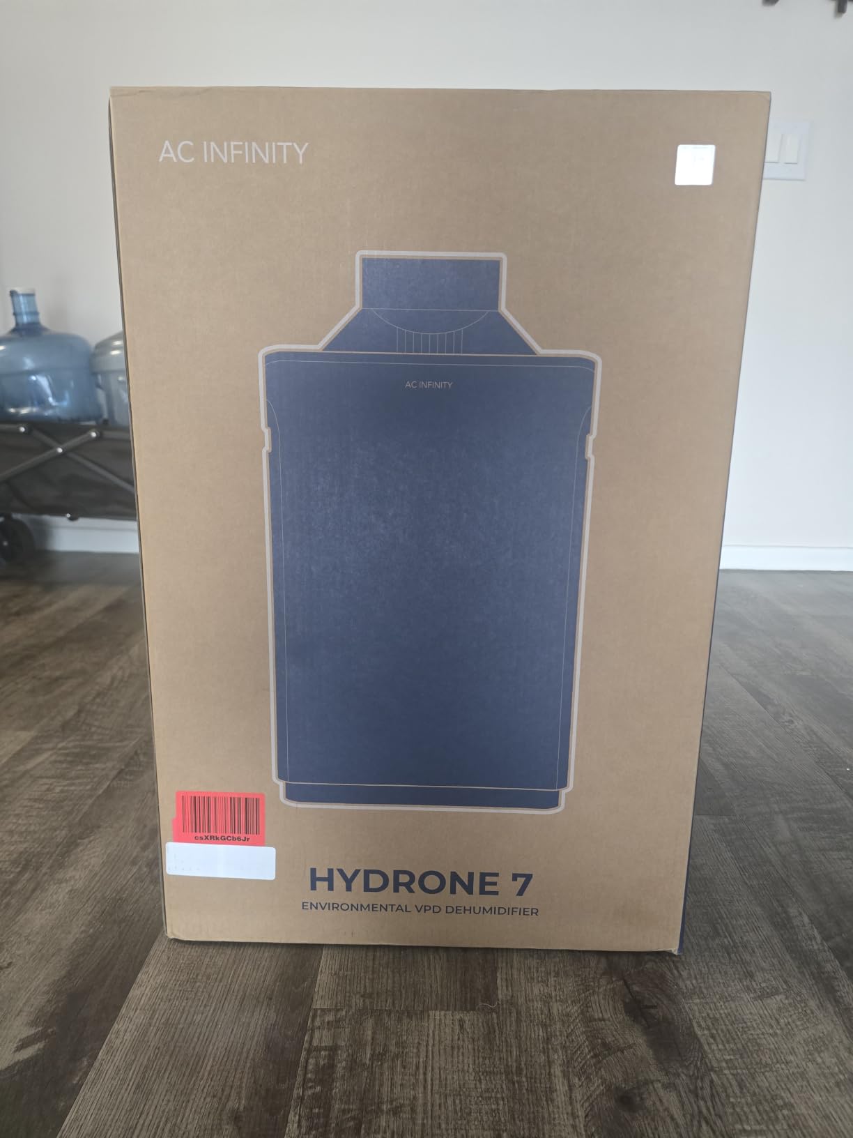 AC Infinity HYDRONE 7, Smart Plant Dehumidifier, Humidity and VPD Control | 10 Drying Levels, Precise Rotary Motor, AI Targeting, Effective in Hot/Cold Environments, for 4-6 Plants in Grow Tents customer photo 2