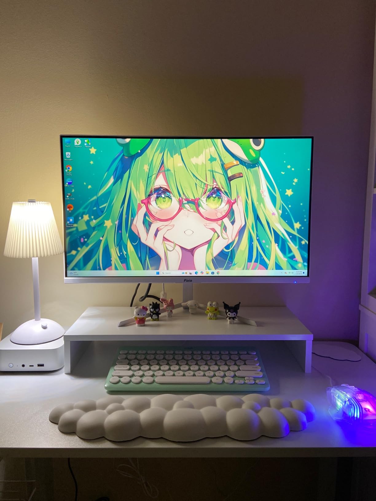 Pixio PX257 Hayabusa White 24.5 inch 300Hz Refresh Rate FHD 1080p Resolution Fast IPS Panel 1ms GTG Response Time Gaming Monitor customer photo 2