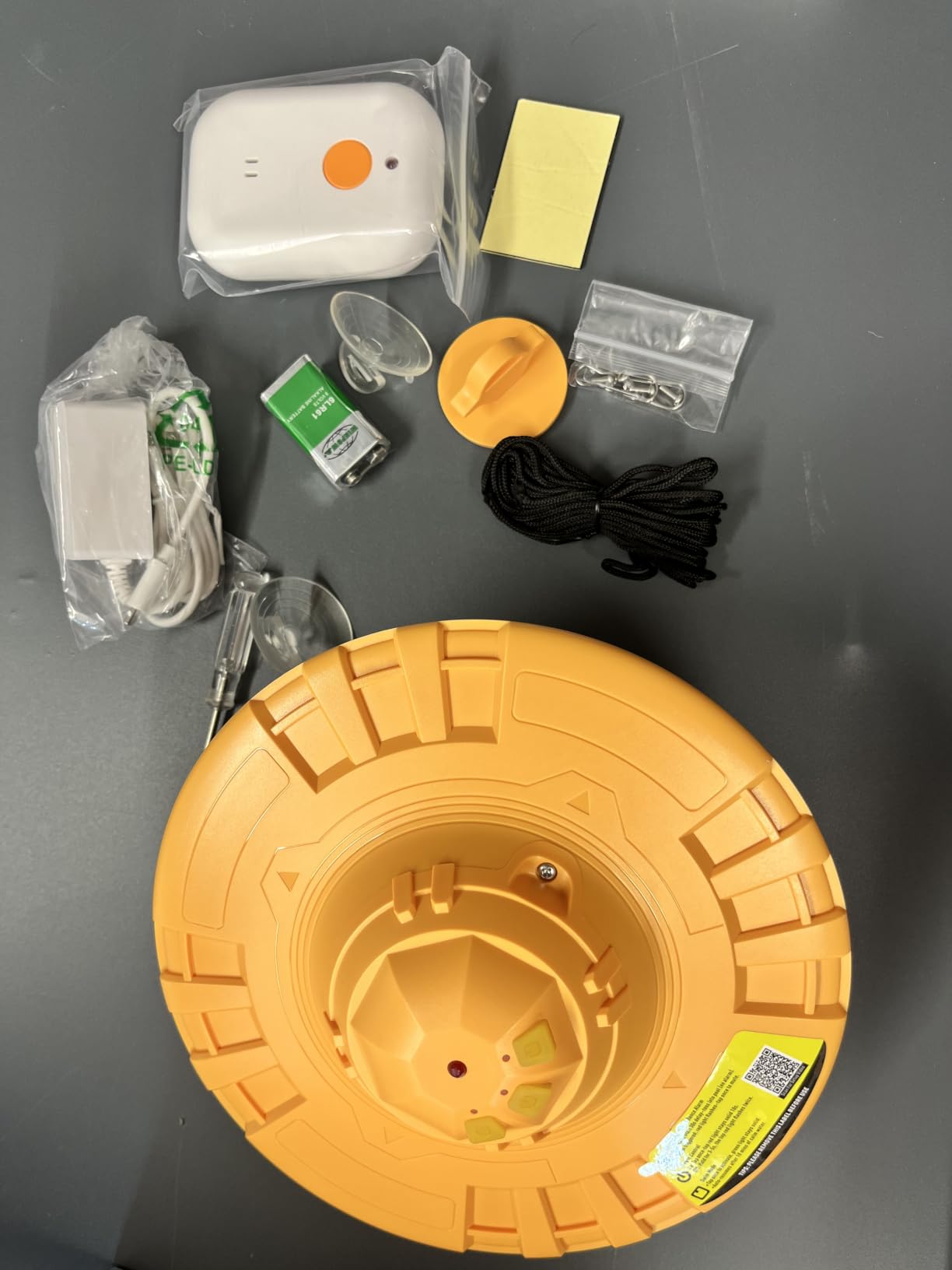 Pool Alarm for Inground & Above Ground Pools, Floating Pool Safety Alarm for Kids & Pets, No App, No WiFi Needed, 85dB+ Loud Alert at 10 ft, Adjustable Sensitivity, Covers 20x40ft (WH&GR) customer photo 1