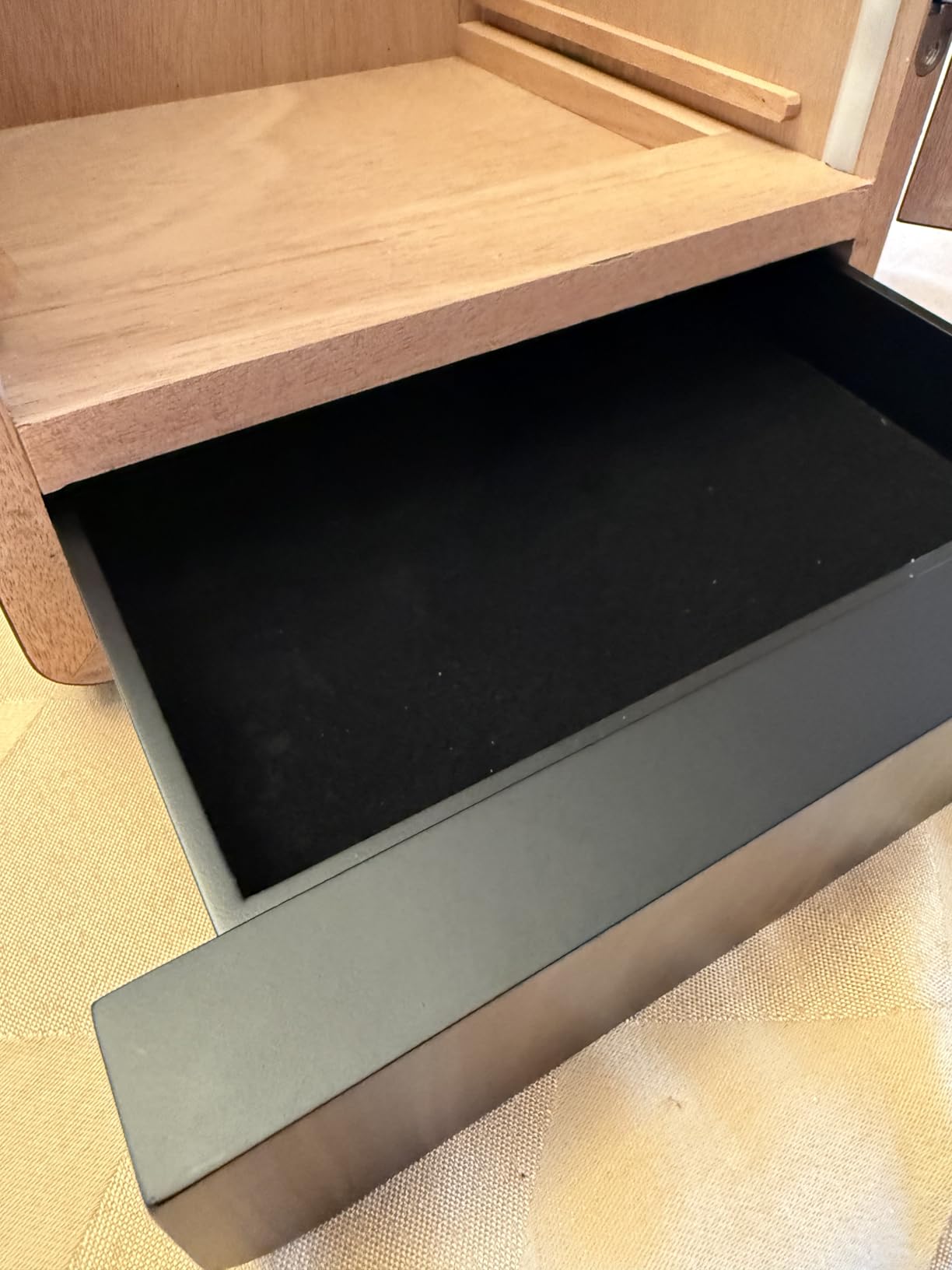 Flauno Electric Humidor Cabinet for Cigar, Dual-Fan Humidity Circulation System, Spanish Cedar customer photo 1
