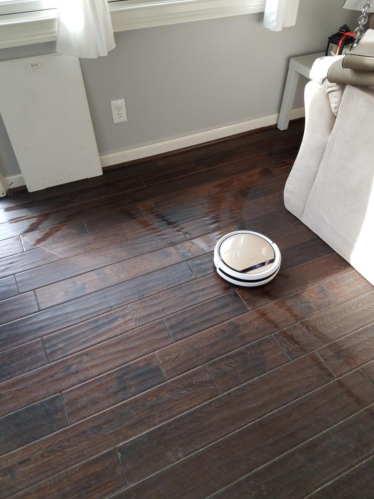 ILIFE V5s Max Robot Vacuum, 4000Pa Max Strong Suction | 2.4G WiFi/App/Alexa/Remote Control, Self-Charging Robotic Vacuum Cleaner, for Hard Floors Carpets and Pet Hair customer photo 2