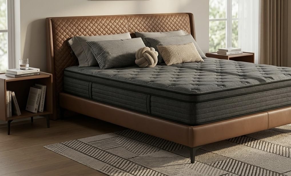 Novilla Queen Gel Memory Foam Mattress 12 Inch for Spinal Alignment customer photo 2