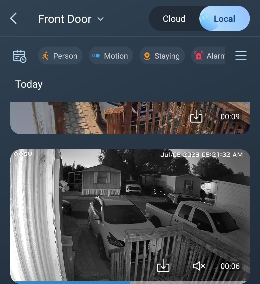 aosu 2K Solar Security Cameras Wireless Outdoor, 2K HD Home Security Camera System, PIR + AI Human Detection, Color Night Vision, Easy to Set Up, Local Storage, No Subscription Required, 4-Cam Kit customer photo 1