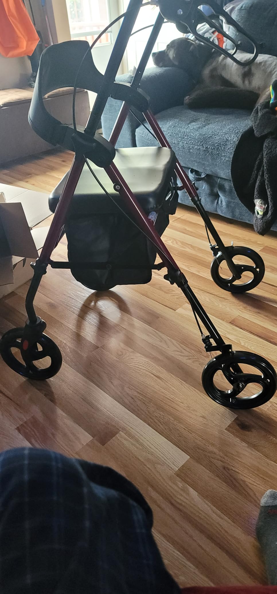 soundfuse Foldable Rollator Walkers for Seniors with 16