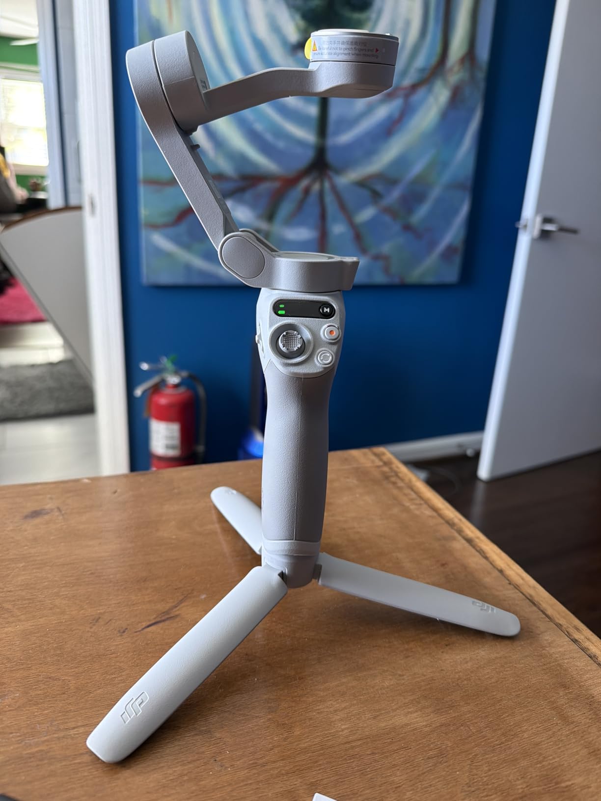 DJI Osmo Mobile 7P + Mic Mini TX (Infinity Black), Gimbal Stabilizer | For iPhone & Android, Native Tracking, Audio Reception, Lighting, 3-Axis Phone Gimbal, Built-in Extension Rod & Tripod customer photo 2