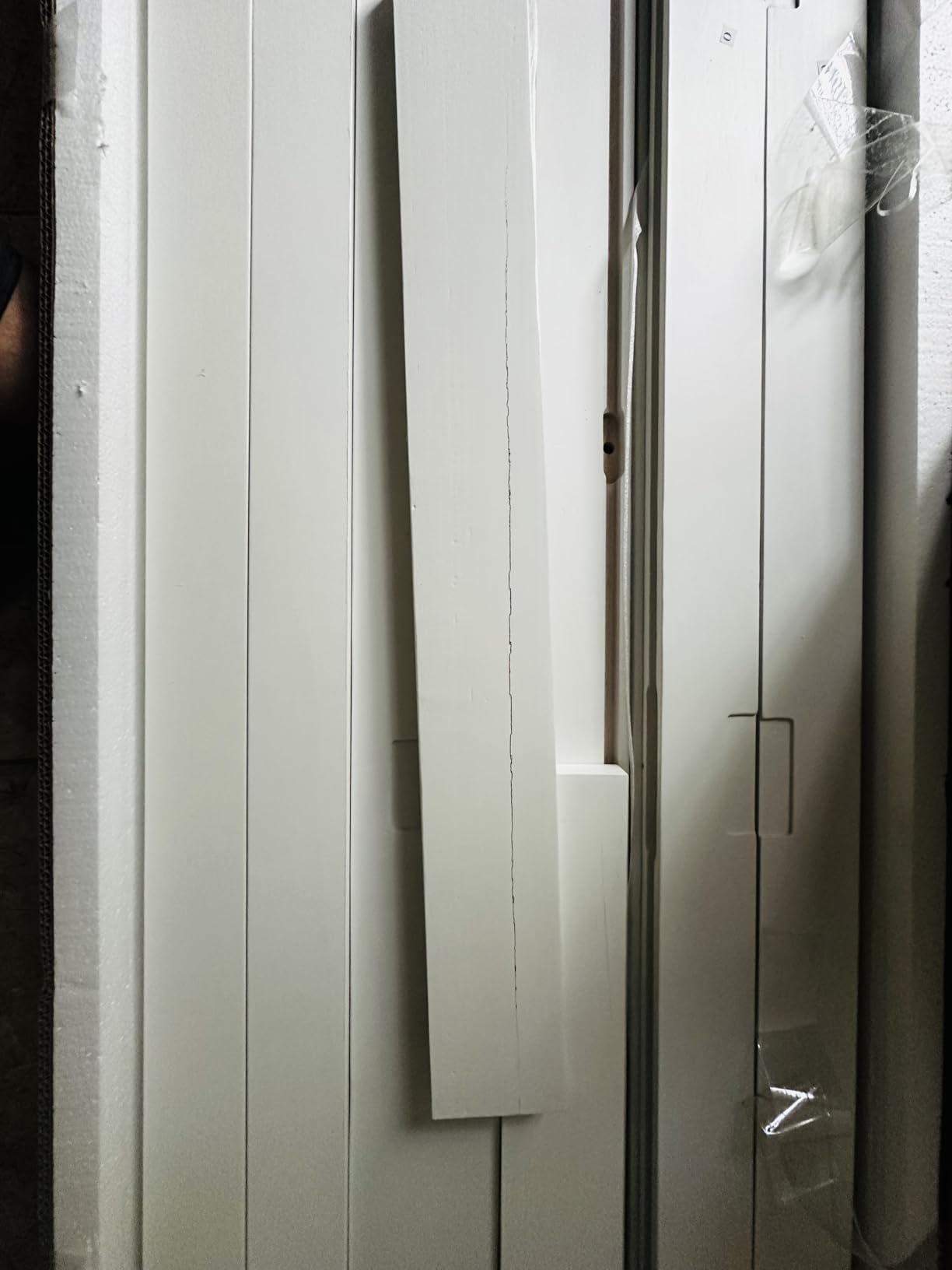LIVAUVEAD Farmhouse Queen Size Murphy Bed with Charging Station, White | Murphy Bed Queen, Built-in Charging Station, Foldable Bed Design, Fits Queen Size Mattresses, for Guest Room Home Office customer photo 1