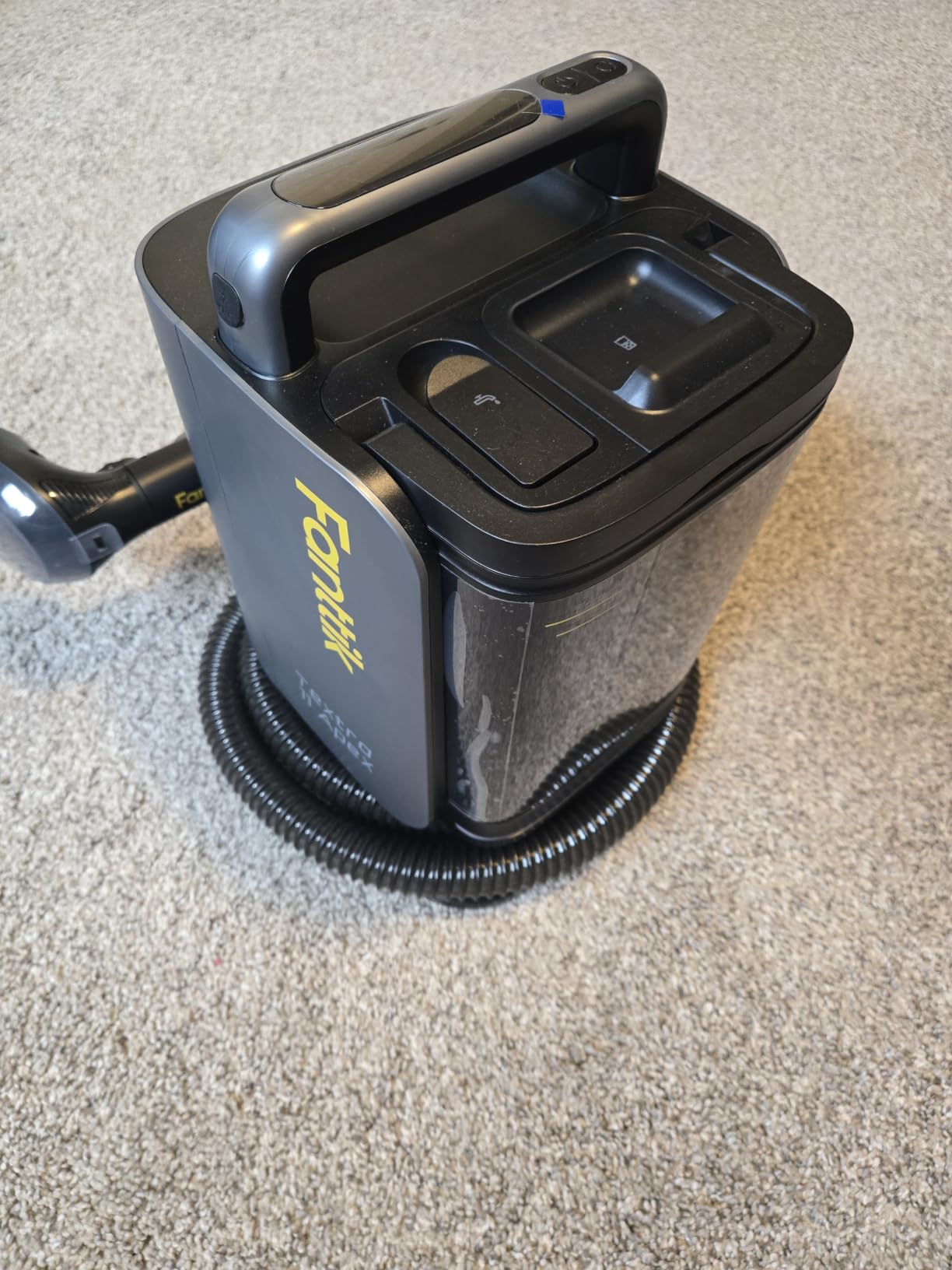 Fanttik Textra 11 Apex Cordless Carpet and Upholstery Cleaner, Self-Cleaning Tool, 150W Brushless Motor, 2 Cleaning Modes, Light-Duty Portable Spot Cleaner for Car, RV Interiors, Sofas, Area Rugs customer photo 1