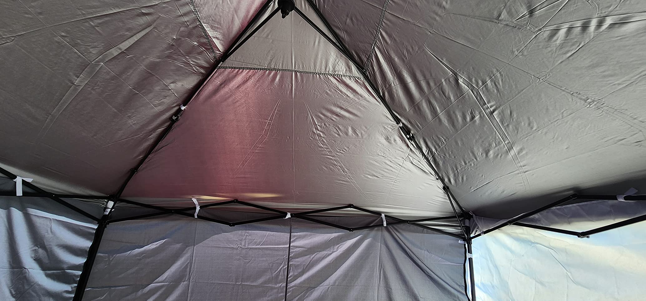 COBIZI 20x30 Party Tents Heavy Duty Wedding Canopy for Parties, Powder Coating (Better Than Galvanized), Waterproof Outdoor Event Shelter Gazebo for BBQ with Removable Sidewall Windows, White customer photo 1